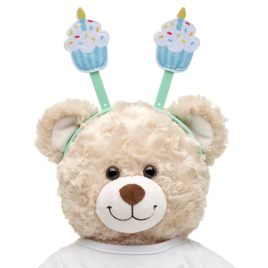 Birthday Cupcake Headband for Plush Toys - US 2242