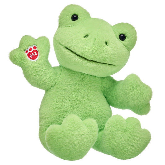 Spring Green Frog Stuffed Animal & Mini Beans Gift Set | Build-A-Bear® - US 3085