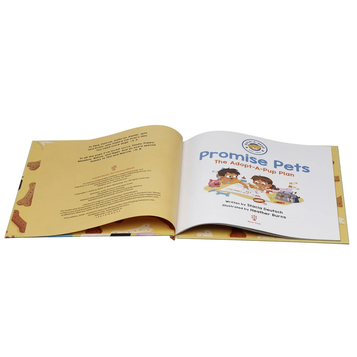 "Promise Pets: The Adopt-A-Pup Plan" Book | BAB - US 6813