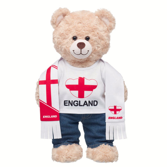 England Scarf & T-Shirt Set | Build-A-Bear - US 8069