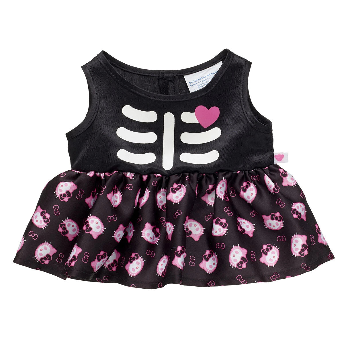 Sanrio® Skeleton Hello Kitty® Halloween Plush Set | Build-A-Bear® - US 1827