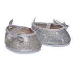 Silver Sparkle Bow Flats for Stuffed Animals | Build-A-Bear® - US 2249