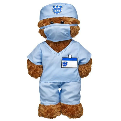 Blue Scrubs 4 pc. for Stuffed Animals | Build-A-Bear® - US 9147