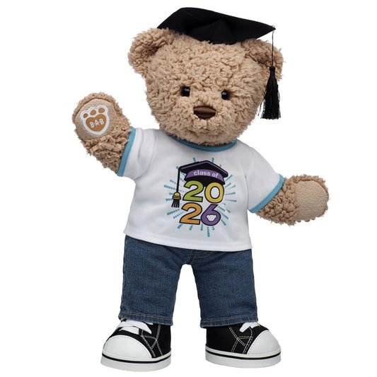 Timeless Teddy Bear Class of 2026 Graduation Gift Set | Build-A-Bear - US 2400