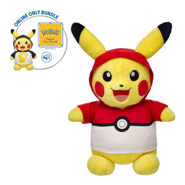 Pokémon Pikachu Plush Hoodie Bundle | Build-A-Bear® - US 2722