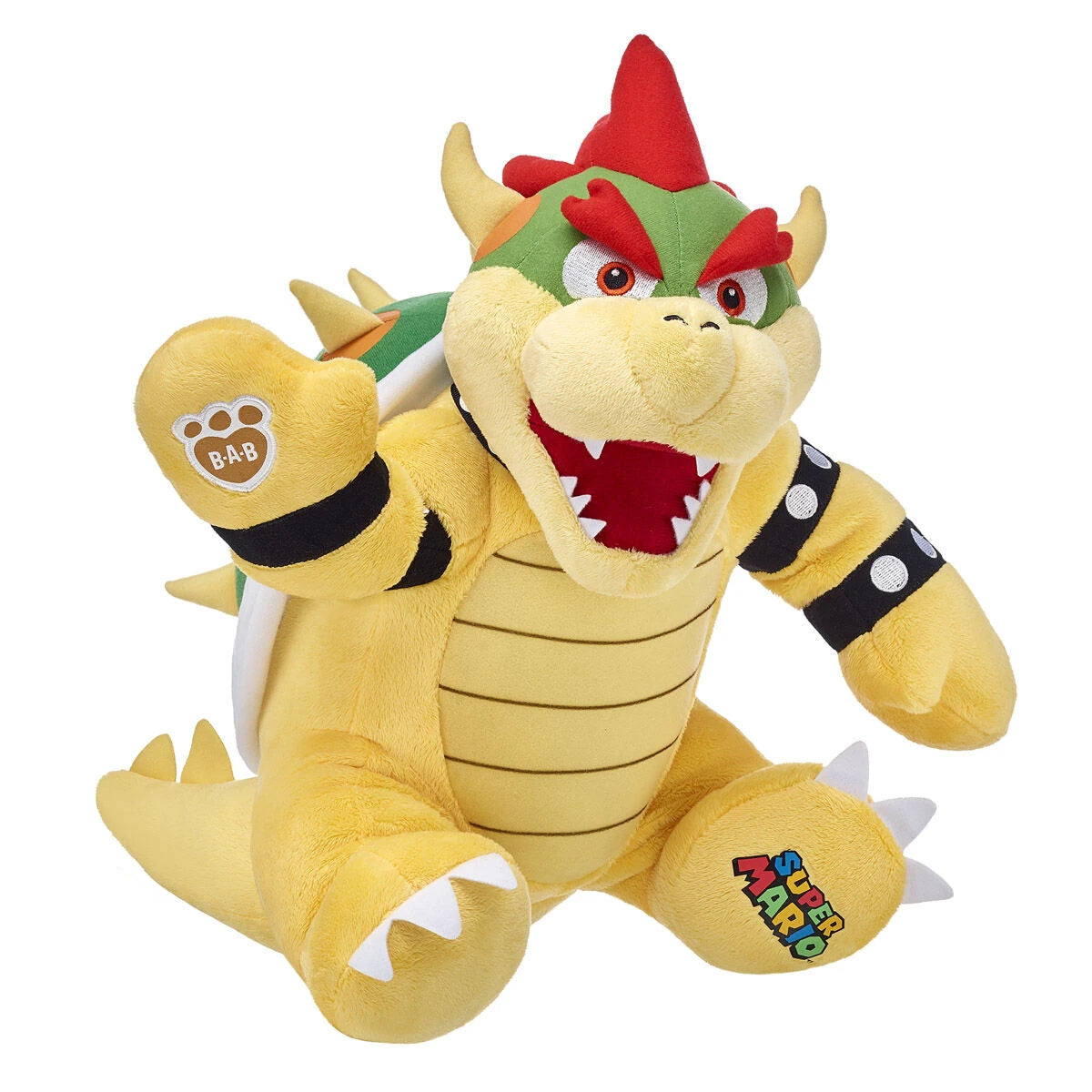 Super Mario Bowser Plush w/ 5-in-1 Sound | Build-A-Bear - US 4553