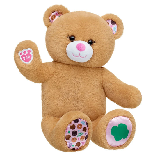 Girl Scout Cookie Teddy Bear Daisy Gift Set w/ Bows | BAB - US 0606