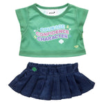 Girl Scout Denim Skirt Set | Build-A-Bear - US 7361