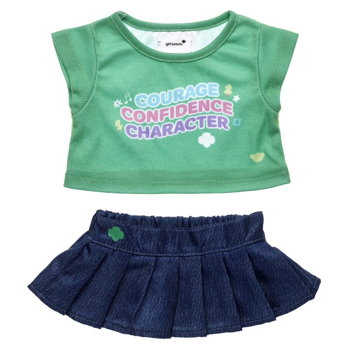 Girl Scout Cookie Teddy Bear Brownie Gift Set | BAB - US 5881