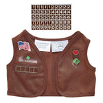 Girl Scout Brownie Uniform Vest for Stuffed Animals | Build-A-Bear® - US 5242