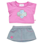 Girl Scout Trefoil Skirt Set for Plush Toys | Build-A-Bear® - US 3137