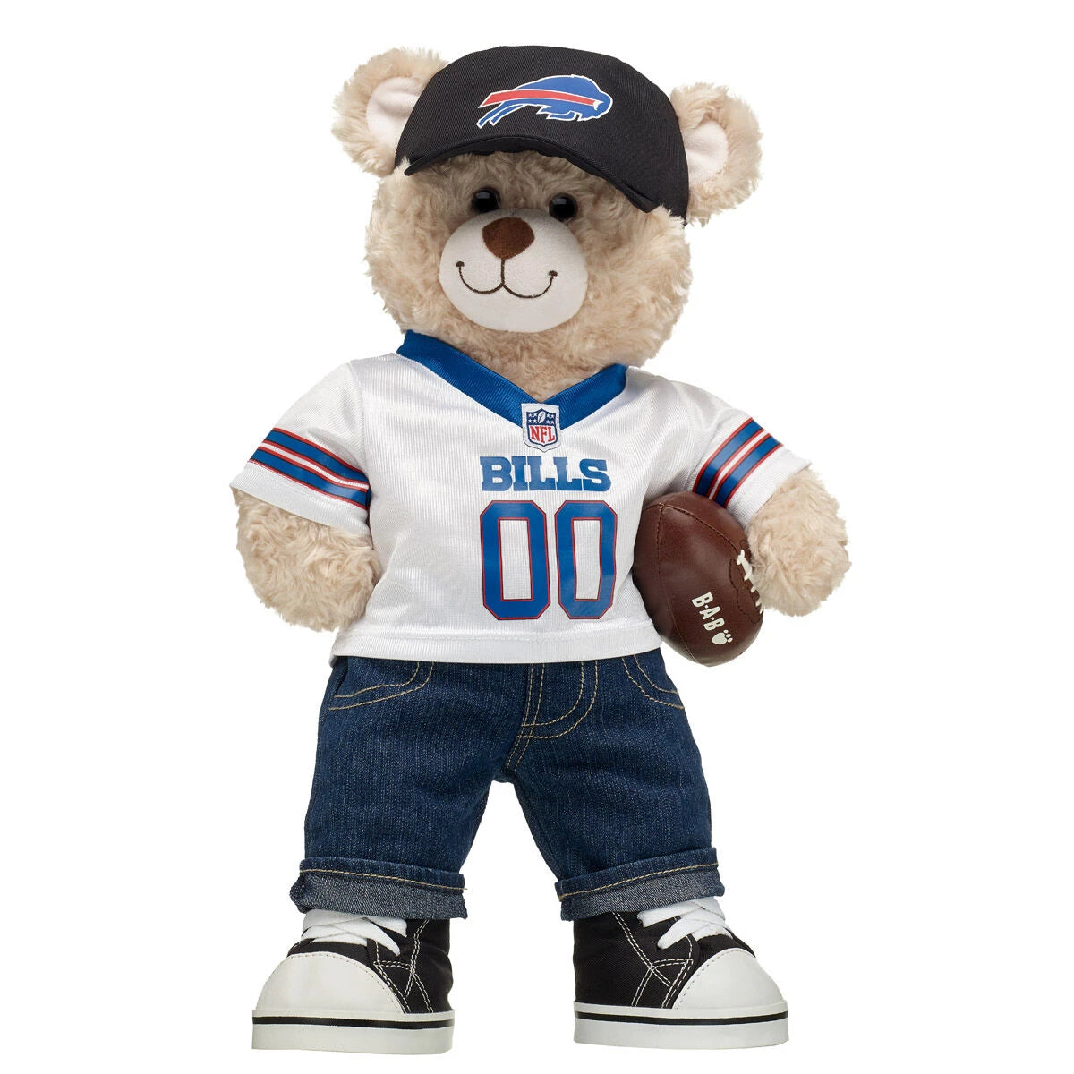 Buffalo Bills Happy Hugs Teddy Bear Football Gift Set - US 2811