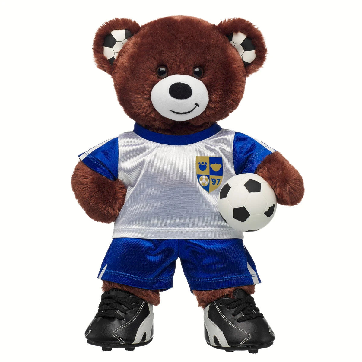 Let's Goal Bear Blue Soccer Uniform Gift Set | BAB - US 6364