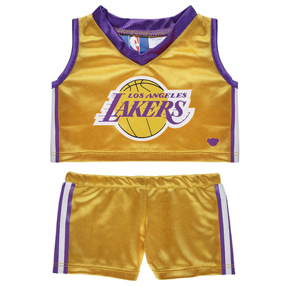Los Angeles Lakers Uniform 2 pc. for Stuffed Animals | Build-A-Bear® - US 3666