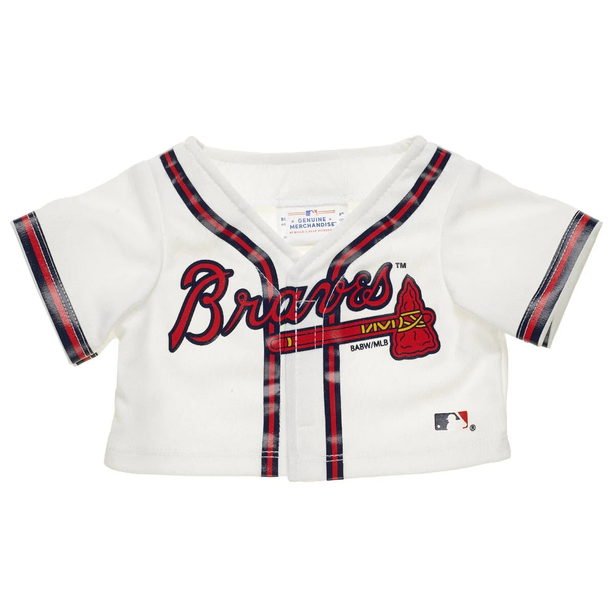 Atlanta Braves™ Baseball Jersey for Plush Toys | Build-A-Bear® - US 2611