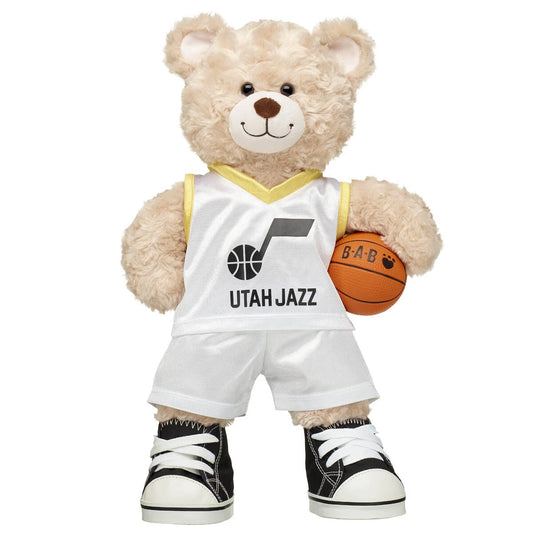 Happy Hugs Teddy Bear Utah Jazz Basketball Gift Set - US 2801
