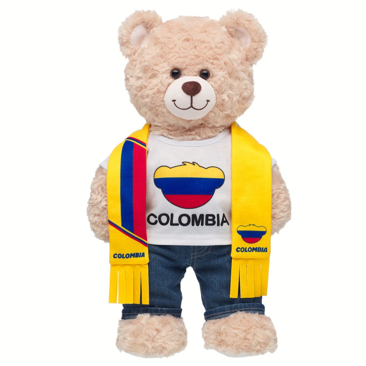 Colombia Scarf &amp; T-Shirt Set | Build-A-Bear - US 6444