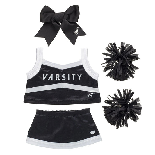 Online-Only Varsity Spirit Black Cheer Uniform | Build-A-Bear® - US 4834
