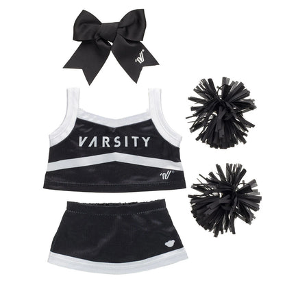 Online-Only Varsity Spirit Black Cheer Uniform | Build-A-Bear® - US 5625