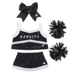 Online-Only Varsity Spirit Black Cheer Uniform | Build-A-Bear® - US 7207