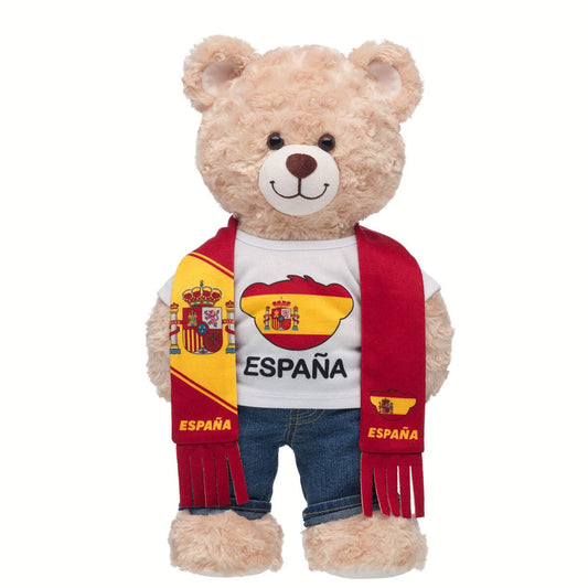 Spain Scarf &amp; T-Shirt Set | Build-A-Bear - US 8299
