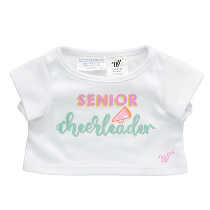 Online-Only Varsity Spirit Senior Cheerleader Tee | Build-A-Bear® - US 8992