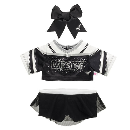 Varsity Spirit All-Star Black Cheer Uniform | Build-A-Bear® - US 9474