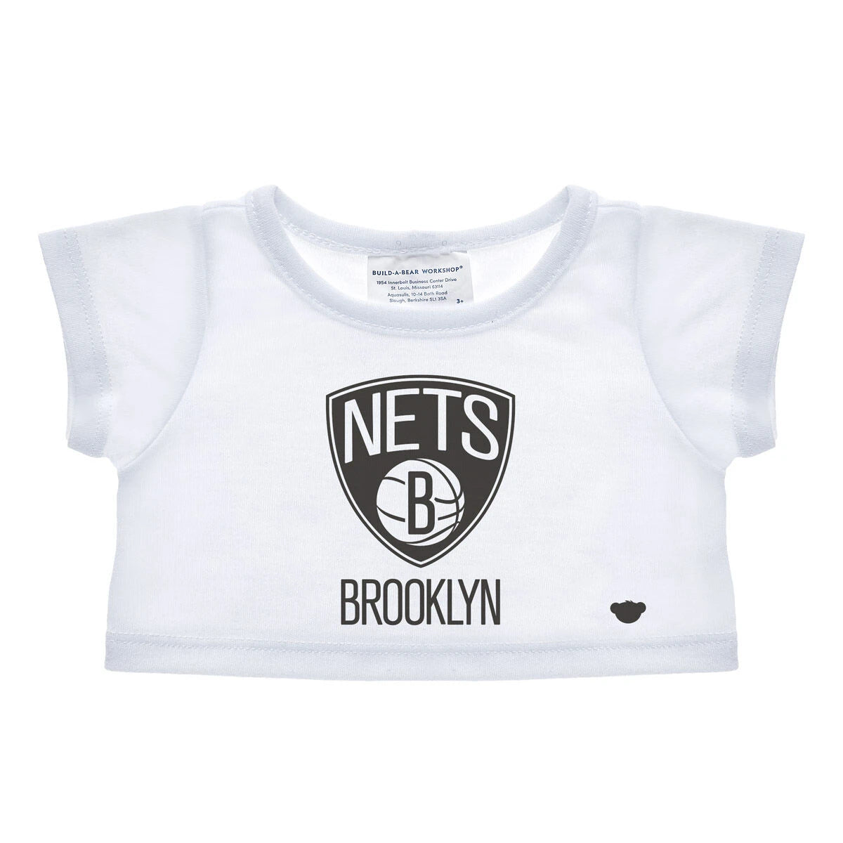 Brooklyn Nets T-Shirt for Stuffed Animals| Build-A-Bear® - US 0469
