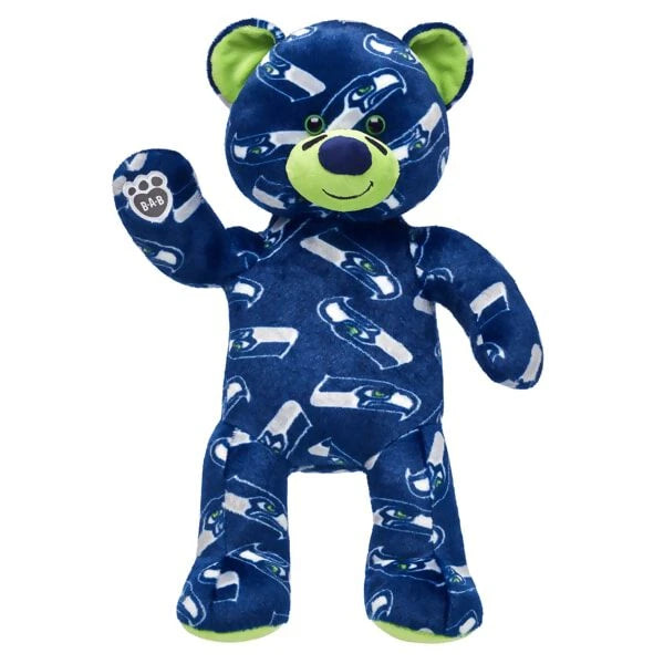 Seattle Seahawks Teddy Bear | Build-A-Bear® - US 1592