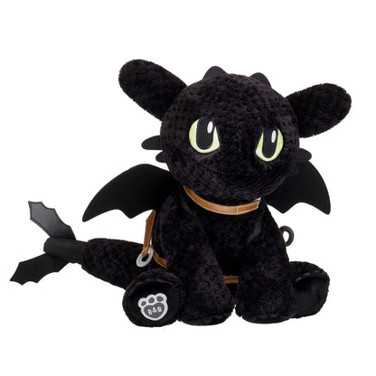 How to Train Your Dragon Toothless Plush &amp; Saddle | Build-A-Bear® - US 8509