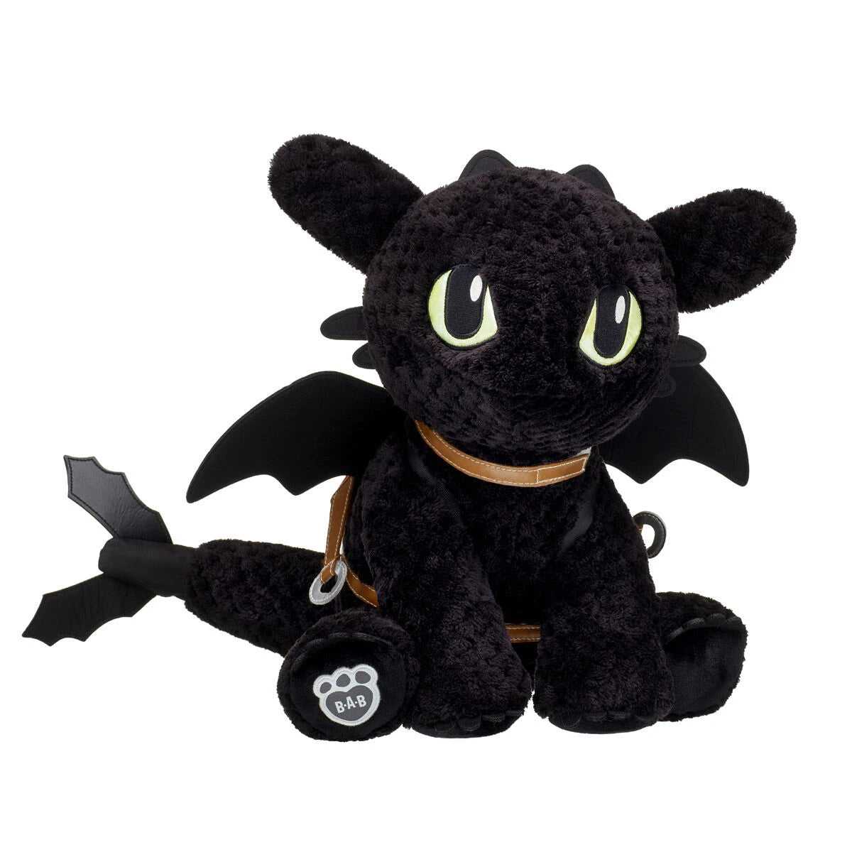 How to Train Your Dragon Toothless Plush &amp; Saddle | Build-A-Bear® - US 8121