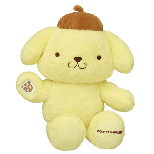 Sanrio Hello Kitty and Friends® Pompompurin™ Stuffed Animal Gift Set with Sleeper and Slippers | Build-A-Bear® - US 1457
