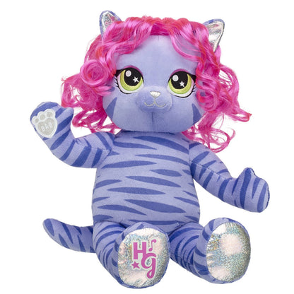 Honey Girls Teegan Tiger Sequin 2-fer Plush Toy Gift Set - US 0349