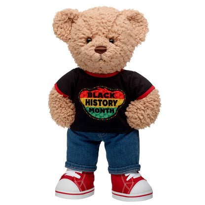 Timeless Teddy Bear Black History Month | Build-A-Bear - US 3475