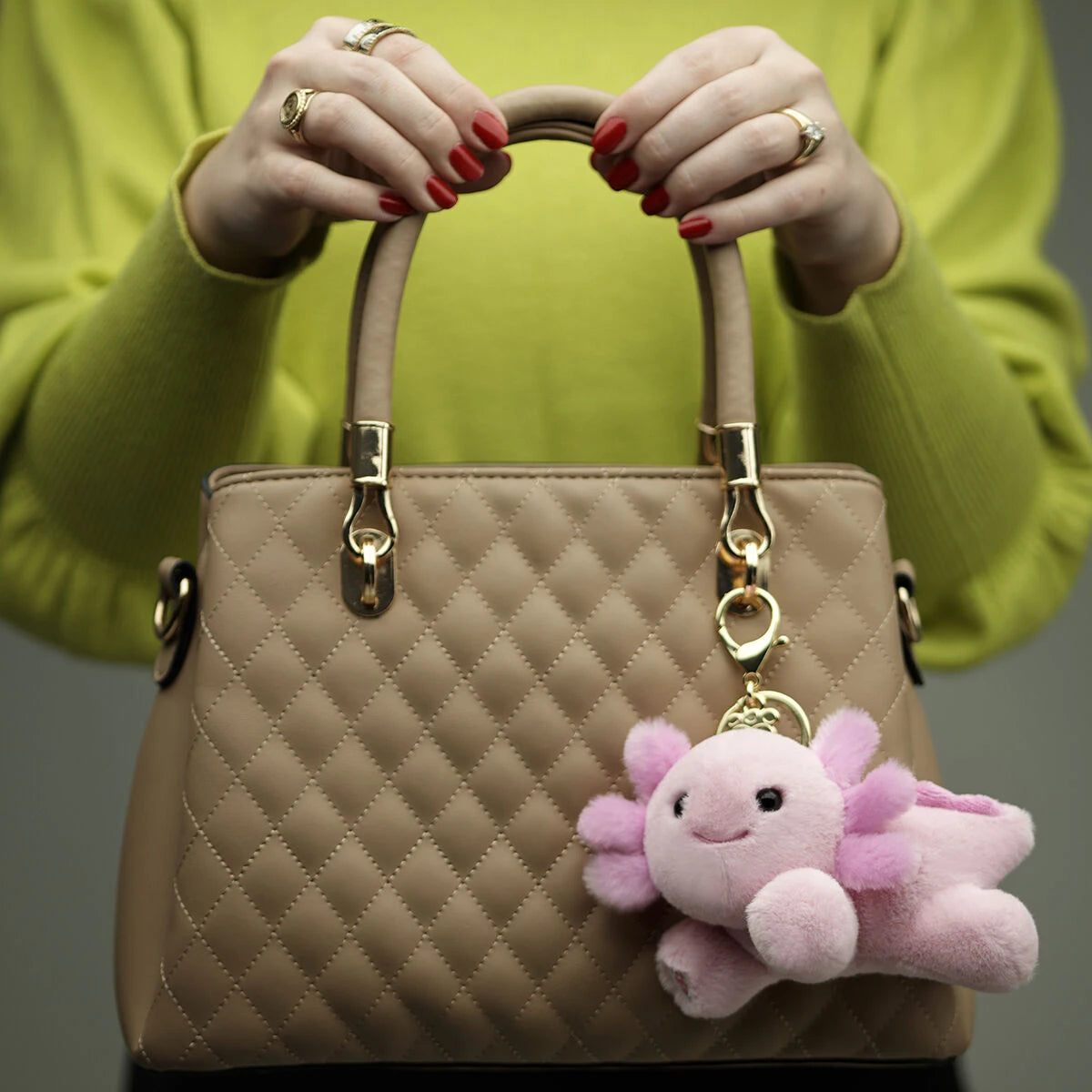 Axolotl Plush Bag Charm | Build-A-Bear - US 4334