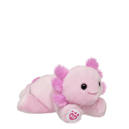 Pink Axolotl Stuffed Animal &amp; Mini Beans Gift Set | Build-A-Bear® - US 1389