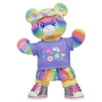 Rainbow Stripes Teddy Bear Gift Set | Build-A-Bear - US 5265