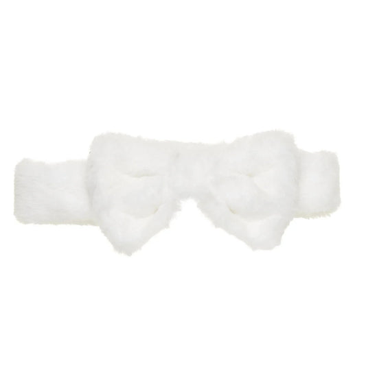 White Plush Bow Headwrap for Plush Toys | Build-A-Bear® - US 5684