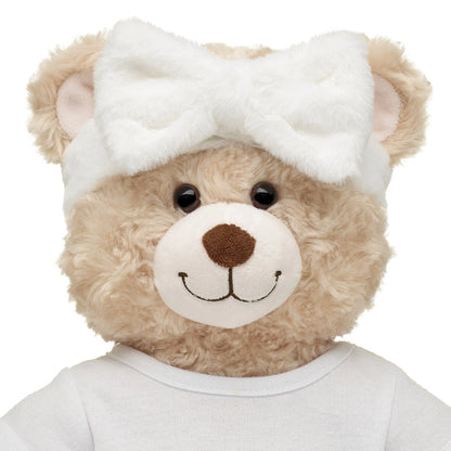 White Plush Bow Headwrap for Plush Toys | Build-A-Bear® - US 9385