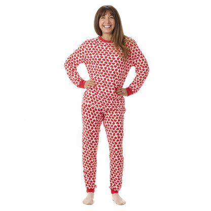 Build-A-Bear Pajama Shop™ Red Hearts PJ Top - Adult - US 6991