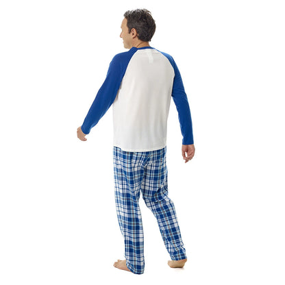 Build-A-Bear Pajama Shop™ Blue Plaid Pants - Adult - US 3011
