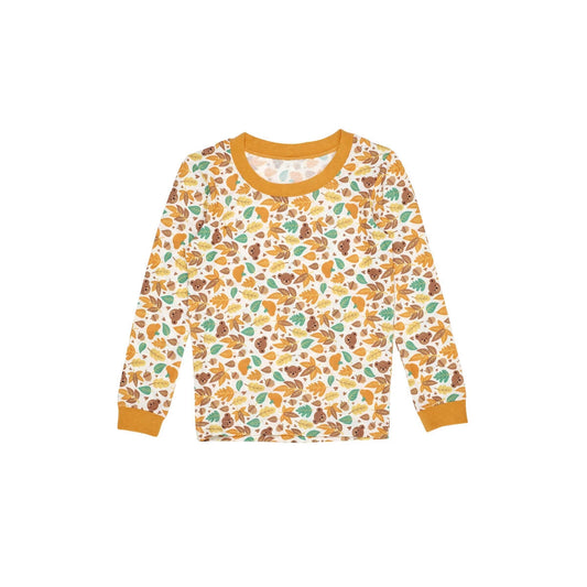 Build-A-Bear Pajama Shop™ Fall Print Top - Toddler &amp; Youth - US 4032