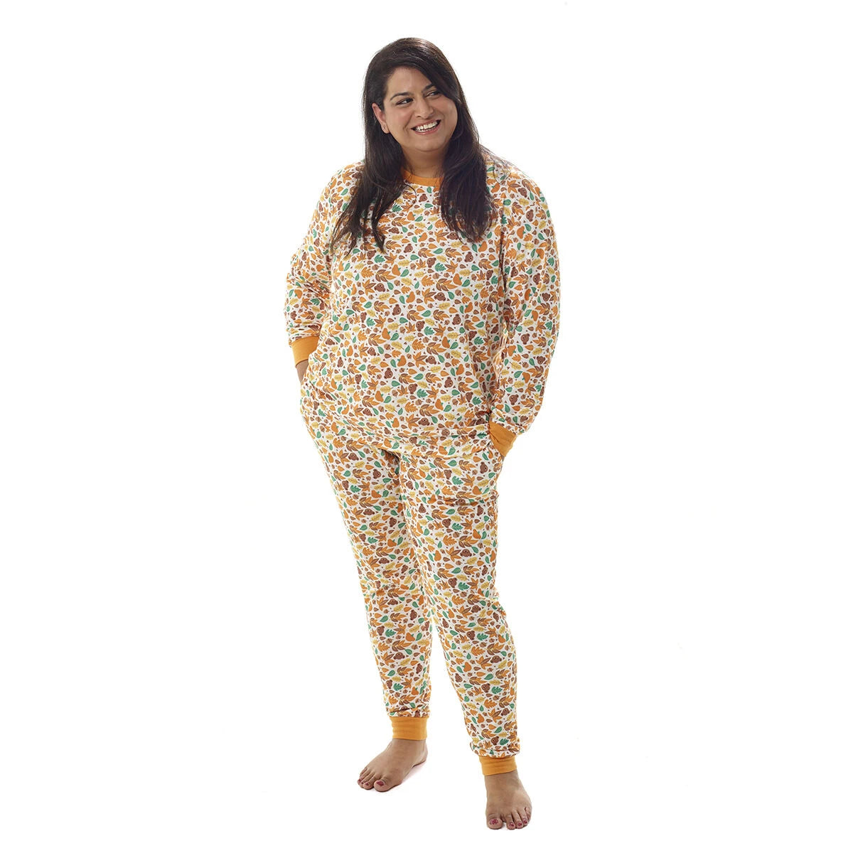 Build-A-Bear Pajama Shop™ Fall Print Pants - Adult - US 3235