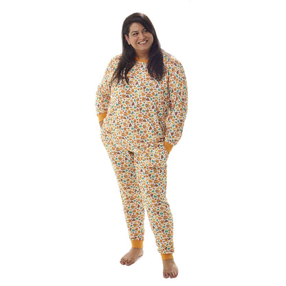Build-A-Bear Pajama Shop™ Fall Print Pants - Adult - US 3235