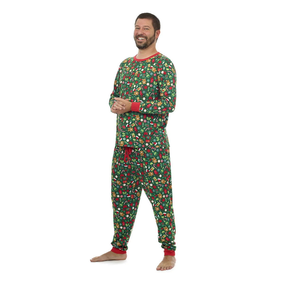 Build-A-Bear Pajama Shop™ Holiday Print Top - Adult - US 7829
