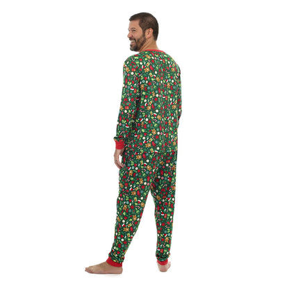 Build-A-Bear Pajama Shop™ Holiday Print Top - Adult - US 7829