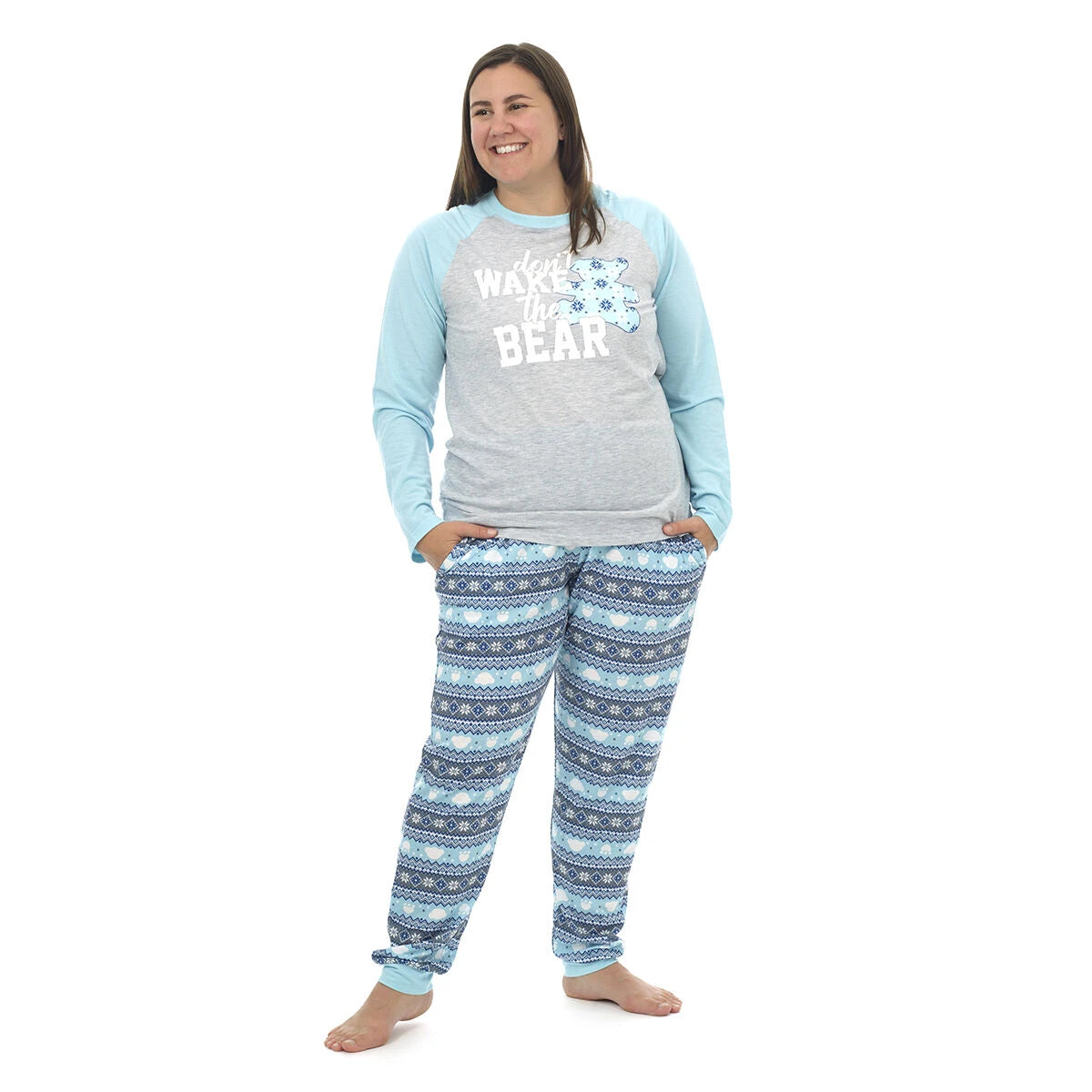 Build-A-Bear Pajama Shop™ Winter Fair Isle Pants - Adult - US 2820