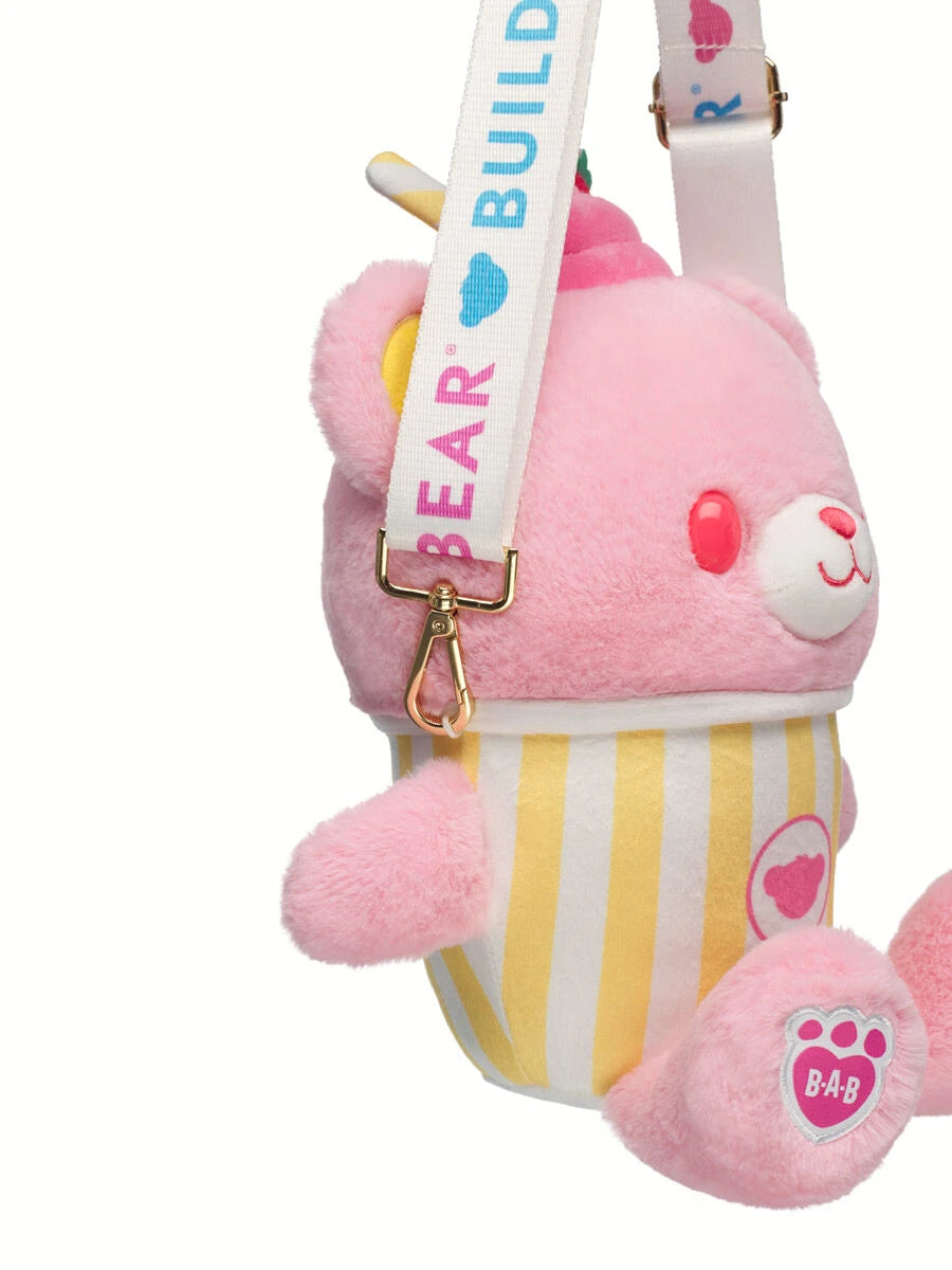 Strawberry Lemonade Bear Slushie Plushie | Build-A-Bear - US 1814