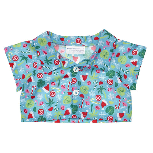 Tropical Christmas Shirt for Stuffed Animals | Build-A-Bear® - US 5806