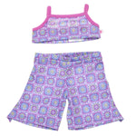 Plush Purple Crochet Jumpsuit Set for Stuffed Animals | Build-A-Bear® - US 7326